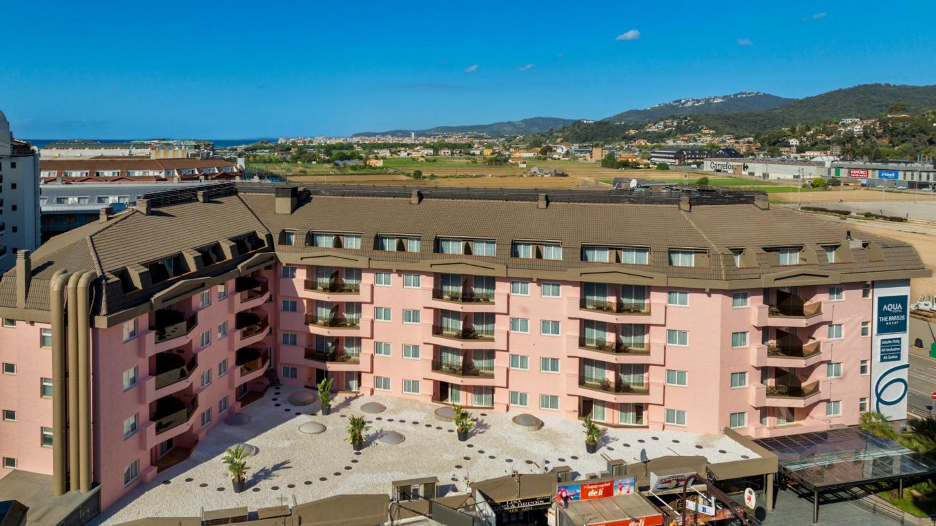 Aqua Hotel The Breeze (Adults Only +18) All Inclusive サンタ・スサナ エクステリア 写真