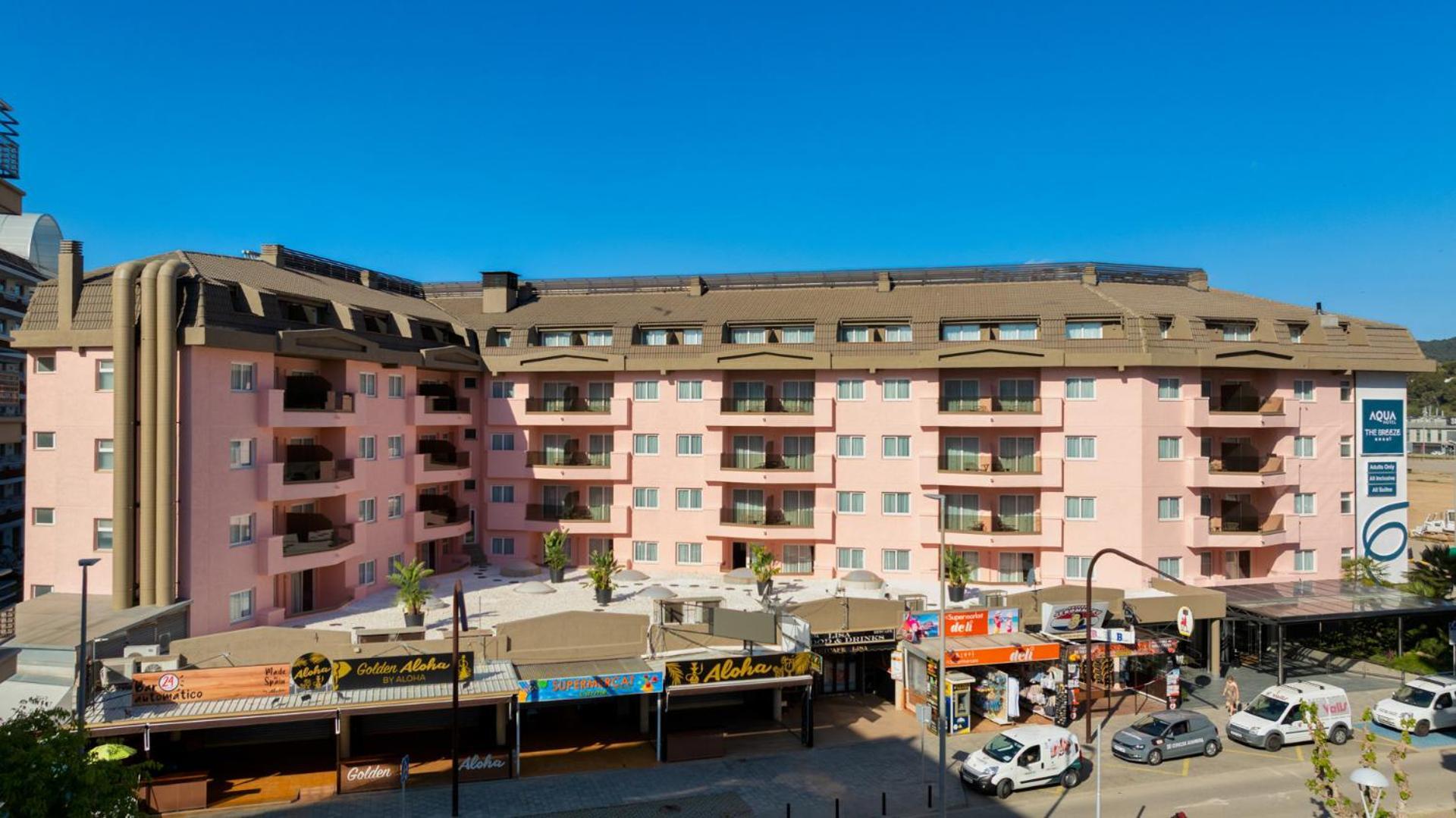 Aqua Hotel The Breeze (Adults Only +18) All Inclusive サンタ・スサナ エクステリア 写真