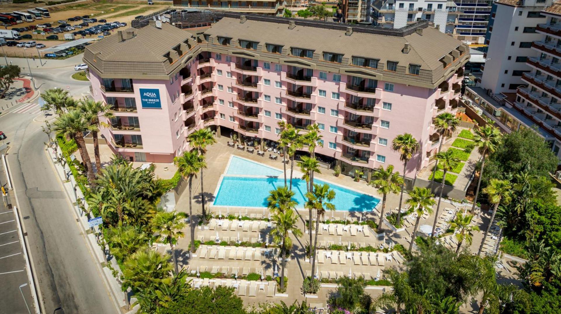 Aqua Hotel The Breeze (Adults Only +18) All Inclusive サンタ・スサナ エクステリア 写真