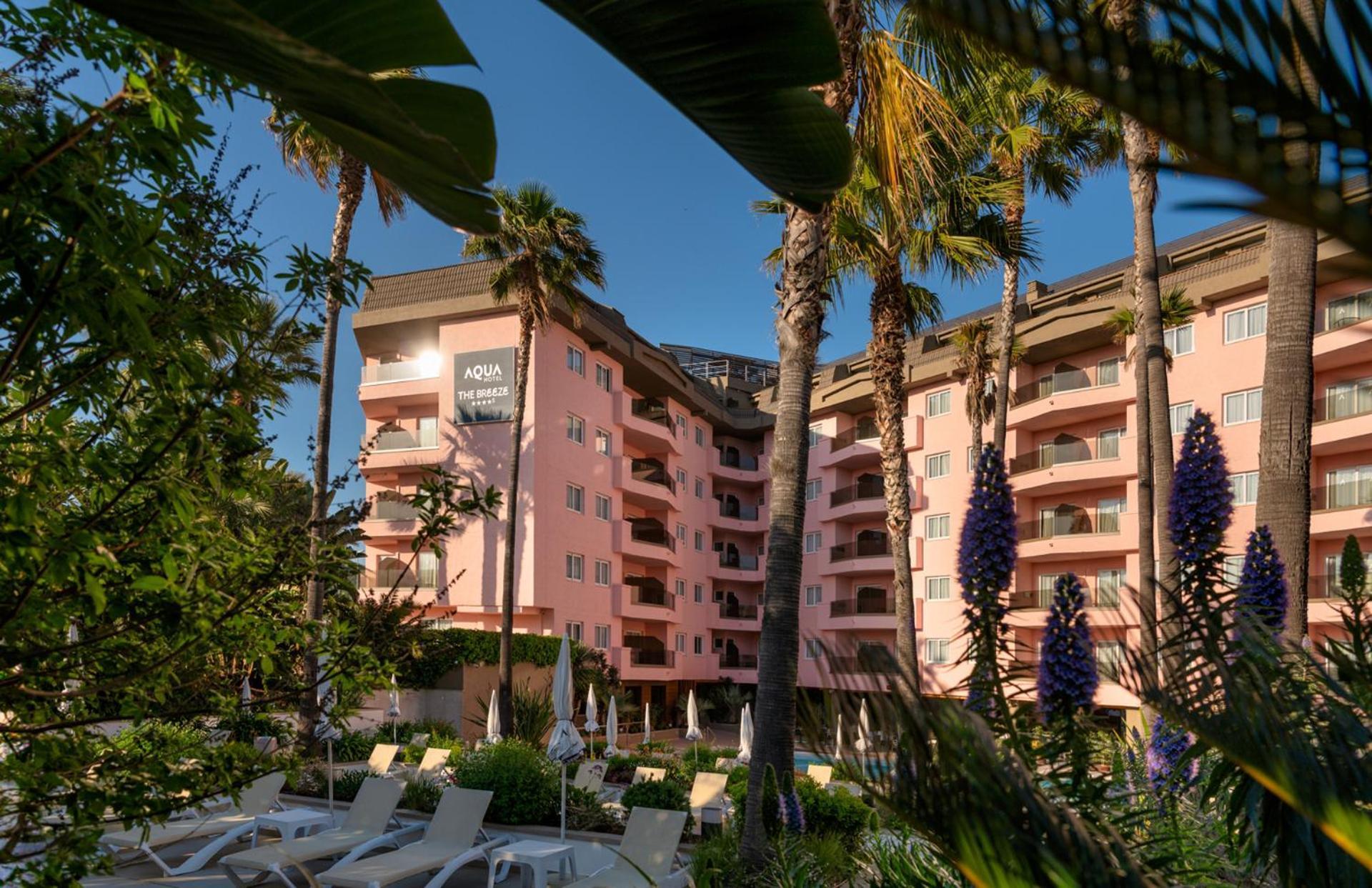Aqua Hotel The Breeze (Adults Only +18) All Inclusive サンタ・スサナ エクステリア 写真