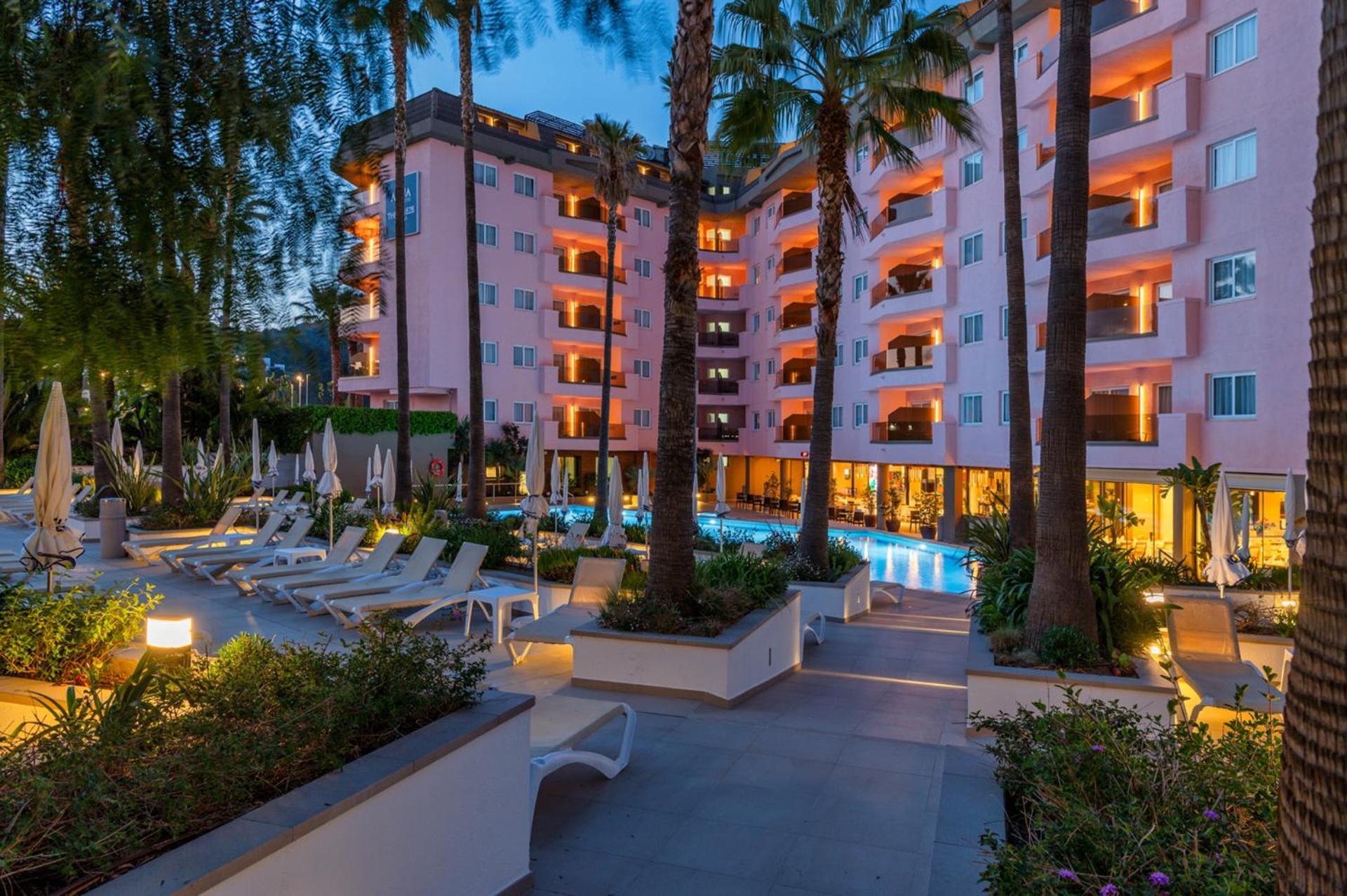 Aqua Hotel The Breeze (Adults Only +18) All Inclusive サンタ・スサナ エクステリア 写真